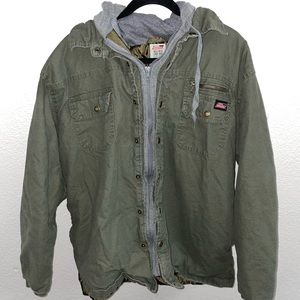 Genuine Dickies Men’s Canvas Hooded Jacket